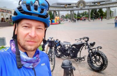 Минимум багажа, максимум впечатлений — путешествие по стране велосипедиста из Линёво