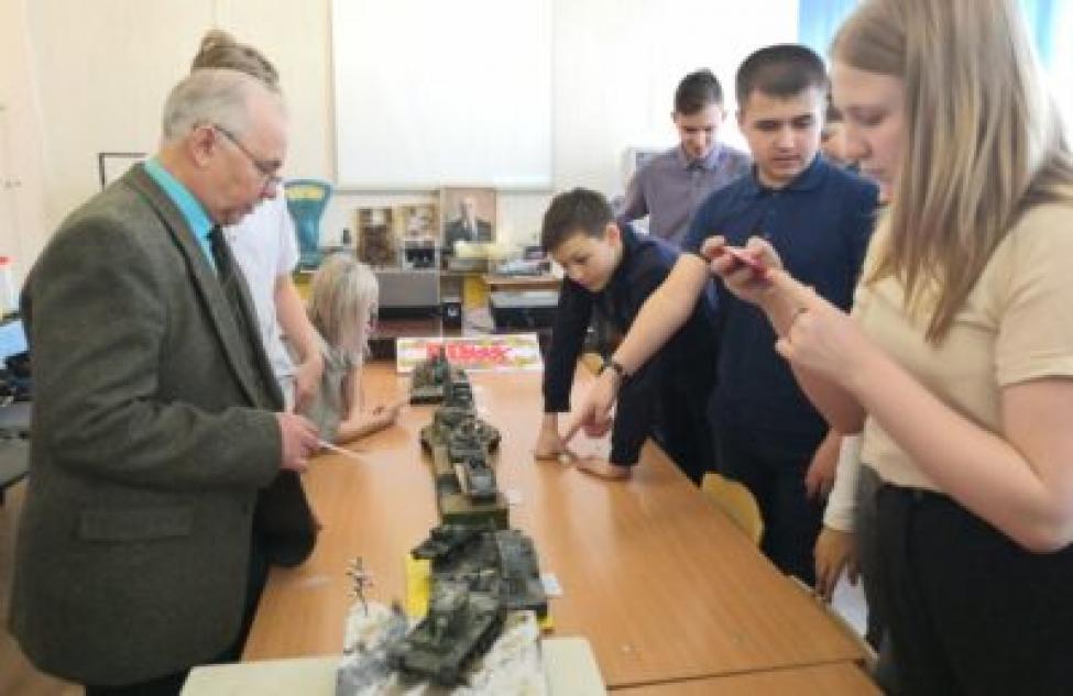 Модели военной техники времен битвы за Москву можно увидеть в музее «Спутника» в Линево