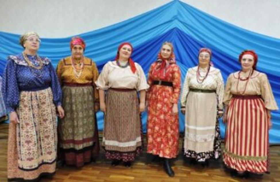 Уникальную молитву спел фольклорный коллектив из Искитимского района