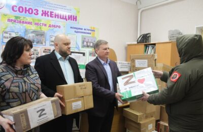 Очередная партия гуманитарного груза отправилась на Донбасс