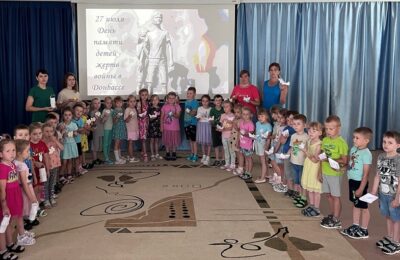 Малыши города Искитима присоединились к «белой» акции