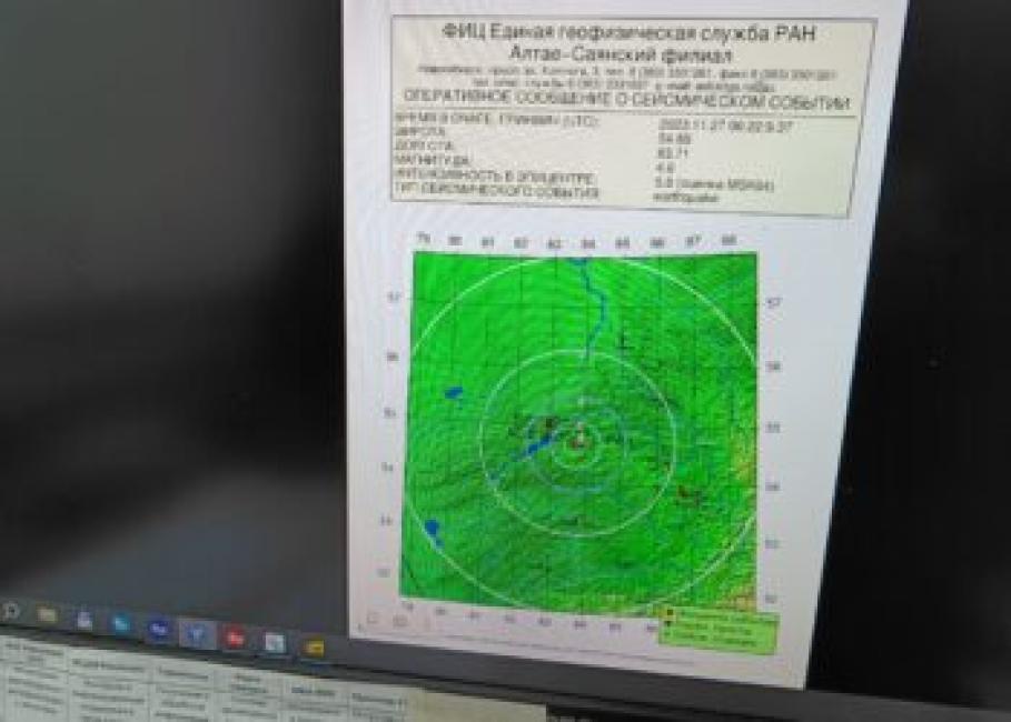 Землетрясение в ноябре 2023 года в Искитимском районе Фото из архива редакции.