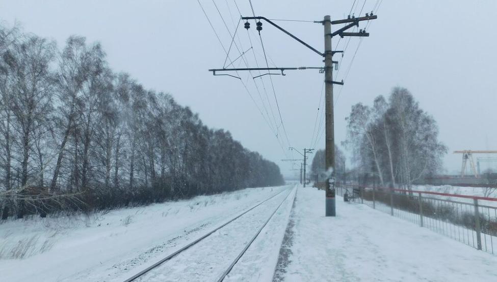 В первую половину пятницы мела метель. Фото Анны Зубаревой