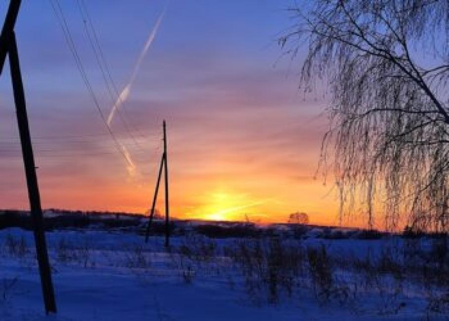 Рассвет. Фотография Евгении Челгуновой