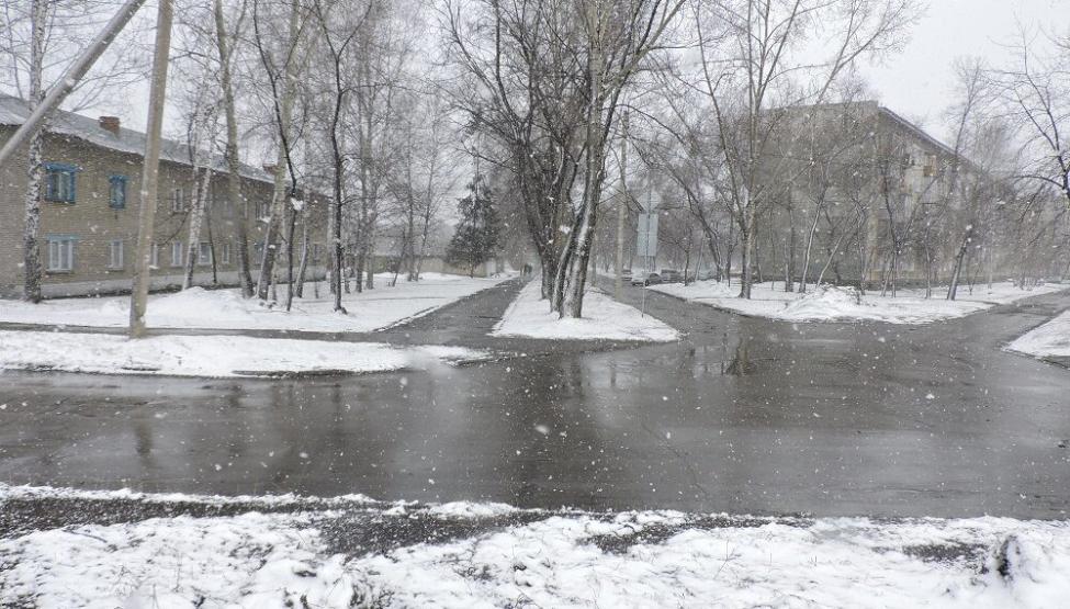 Мокрый снег обещают на предстоящей неделе. Фото Анны Зубаревой