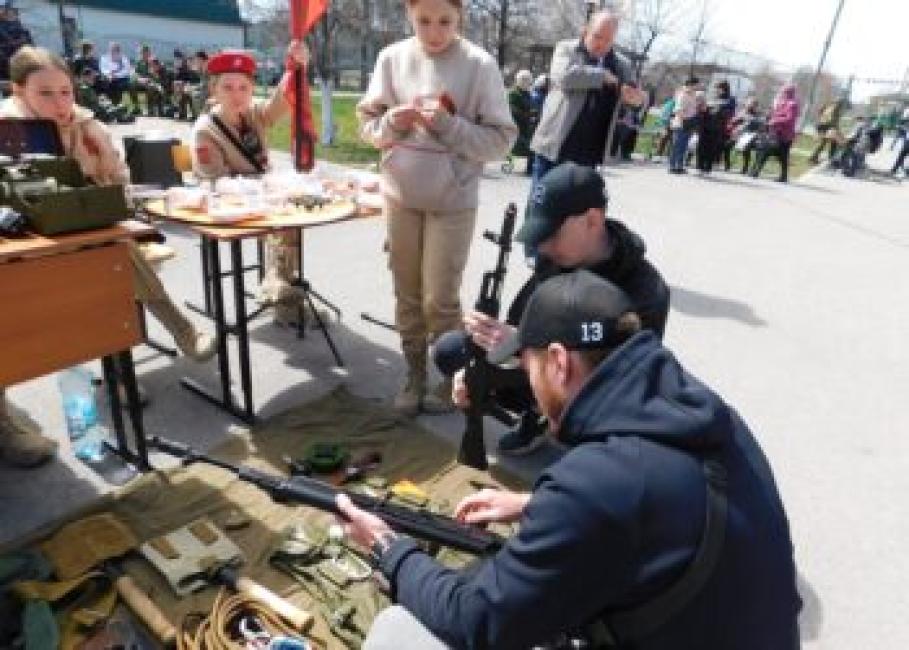 На выставке ВПО "Защитник". Фото Анны Зубаревой