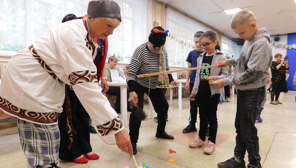 Ловили золотую рыбку . Фото Анны Зубаревой