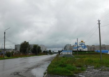 рабочий поселок Линево.  Фото Анны Зубаревой