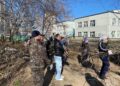 Очистили березовую рощу от мусора и сухих веток в Линево. Фотография группы "Красная шапочка".
