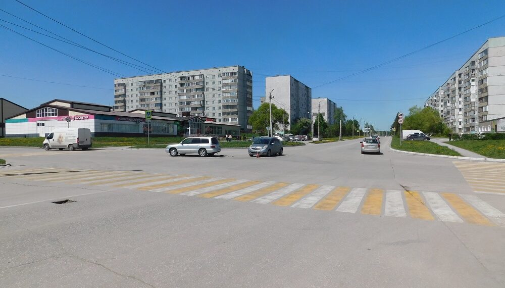 ДТП на перекрестке. Фото Анны Зубаревой