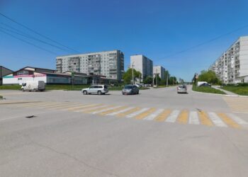 ДТП на перекрестке. Фото Анны Зубаревой