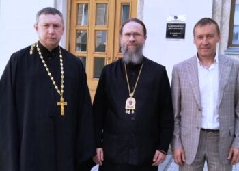 Фото Искитимской епархии. Епископ Искитимский и Черепановский Леонид (в центре) принимал участие в Народном Соборе