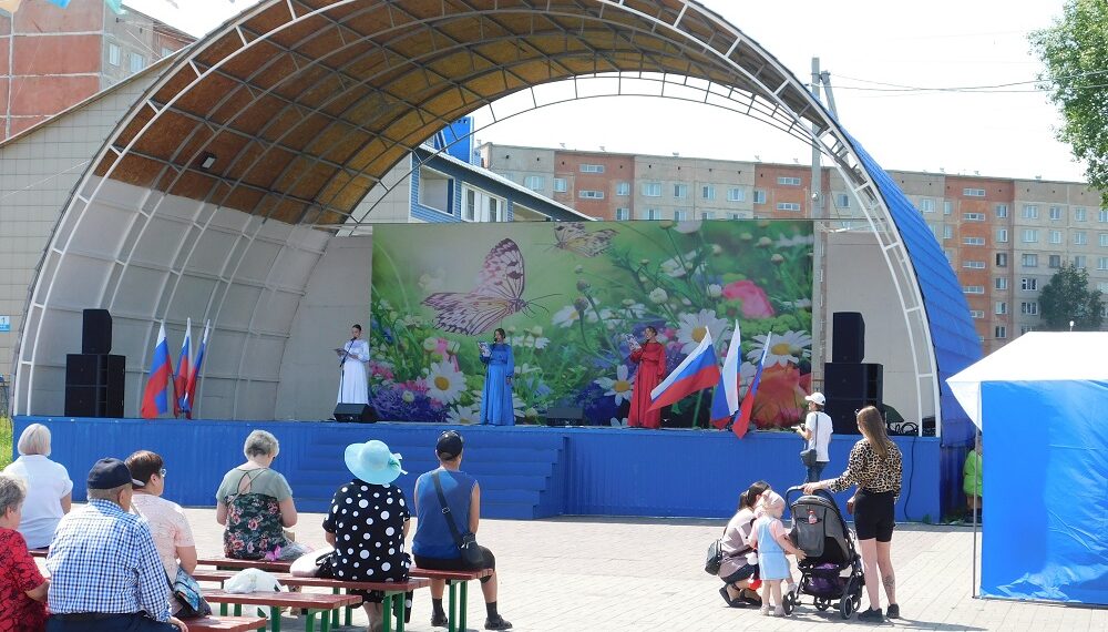 Праздничный концерт. Фото Анны Зубаревой