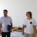 Подрядчик и директор школы на объекте. Фото Анны Зубаревой