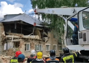 Скриншот кадра видео МЧС России Новосибирская область