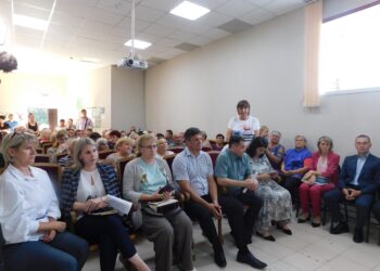 На встрече, фото Анны Зубаревой