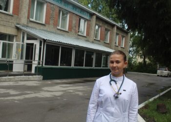 Молодой врач Татьяна Давыдова. Фото Натальи Кривякиной