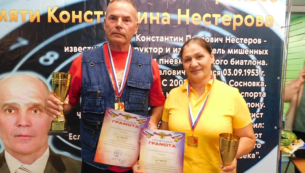 Победители первенства по стрельбе. Фото Анны Зубаревой