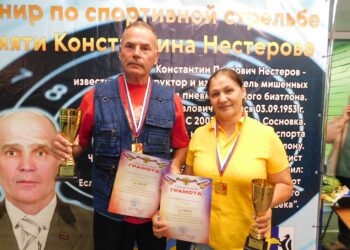 Победители первенства по стрельбе. Фото Анны Зубаревой