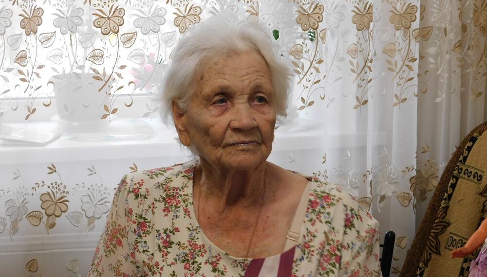 Мария Дмитриевна Горбовская отмечает 7 октября 90-летний юбилей. Фото Анны Зубаревой