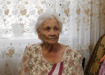 Мария Дмитриевна Горбовская отмечает 7 октября 90-летний юбилей. Фото Анны Зубаревой