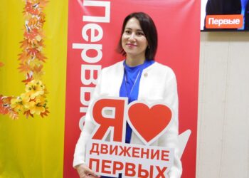 Марина Бабакина на Форуме Движения Первых. Фото Анны Зубаревой
