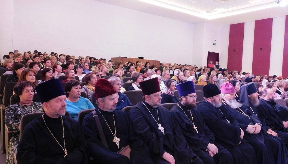 На Рождественских чтениях. Фото Анны Зубаревой