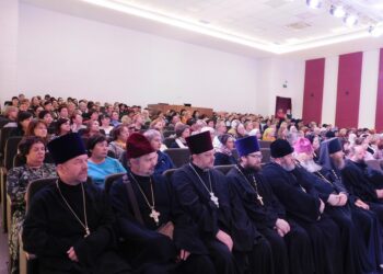 На Рождественских чтениях. Фото Анны Зубаревой