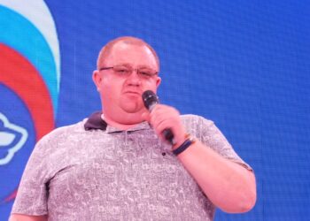 Фотография из архива редакции. Партконференция «Единой России» в Искитимском районе июль 2025 года.