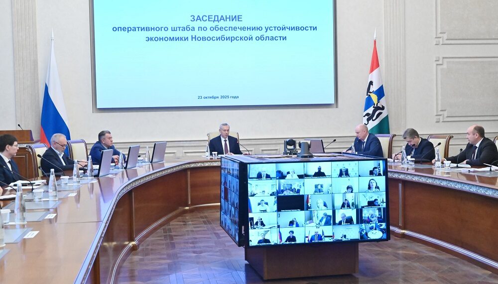 Фотография пресс-службы правительства Новосибирской области