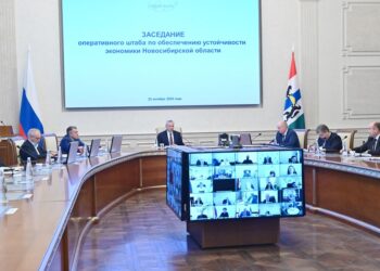 Фотография пресс-службы правительства Новосибирской области