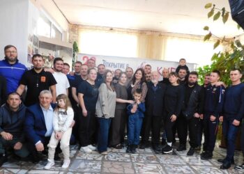 Наставник и ученики. Фото Анны Зубаревой