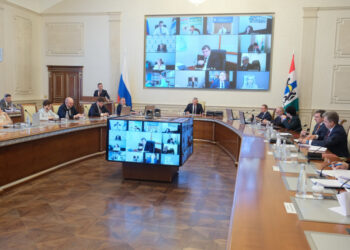 Фотография пресс-службы правительства Новосибирской области