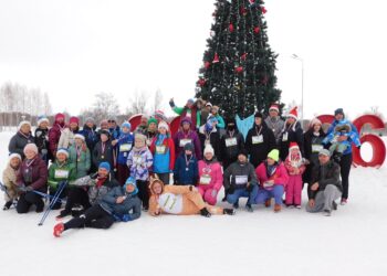 Участники забега. Фото Анны Зубаревой