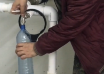 Скриншот кадра видео пресс-службы администрации Искитимского района