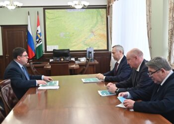 Фотография пресс-службы правительства Новосибирский области