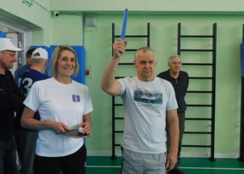 Старт эстафеты. Фото Анны Зубаревой