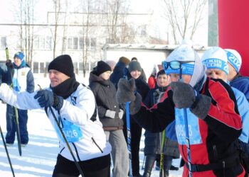 На старте. Фото Анны Зубаревой