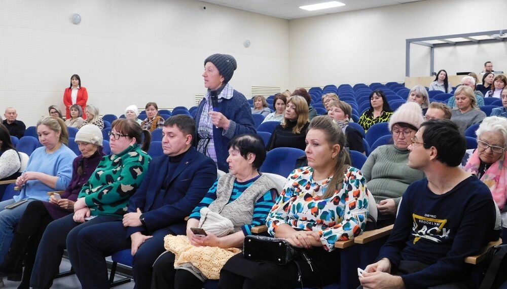 На встрече. Фото Анны Зубаревой