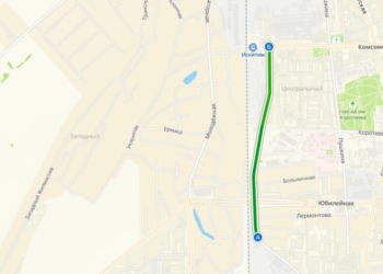 Скриншот карты 2ГИС