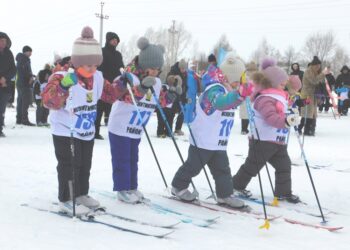 На старте. Фото Анны Зубаревой