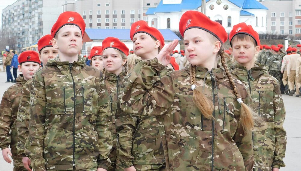 На параде. Фото Анны Зубаревой