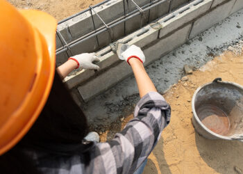Rugged Female Construction Workers on the jobsite
