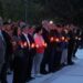 Фото с акции "Свеча памяти" пресс-службы правительства Новосибирской области