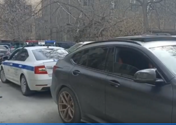 Скриншот кадра видео информационного канала ПОЛИЦИЯ.54