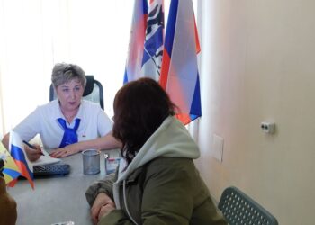 Прием ведет Наталья Ермачек. Фото Анны Зубаревой