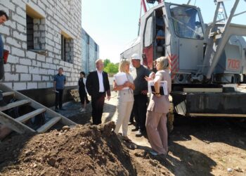 Выездное совещание на объекте. Фото Анны Зубаревой