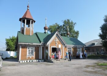 Храм на станции Евсино. Фото Анны Зубаревой