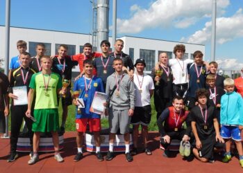 Победители турнира по мини-футболу . Фото Анны Зубаревой