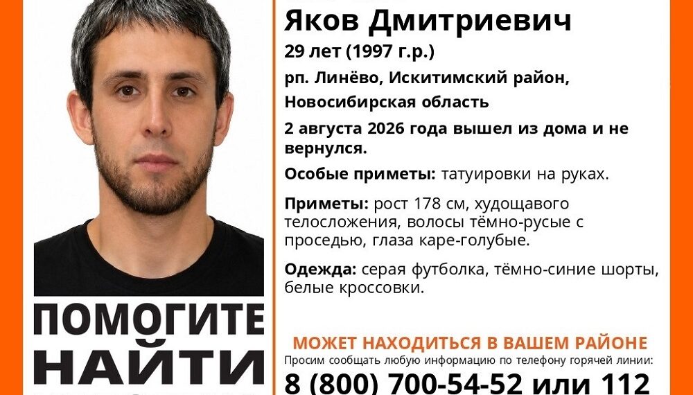 Ориентировка Поисковый отряд ЛизаАлерт Новосибирской области